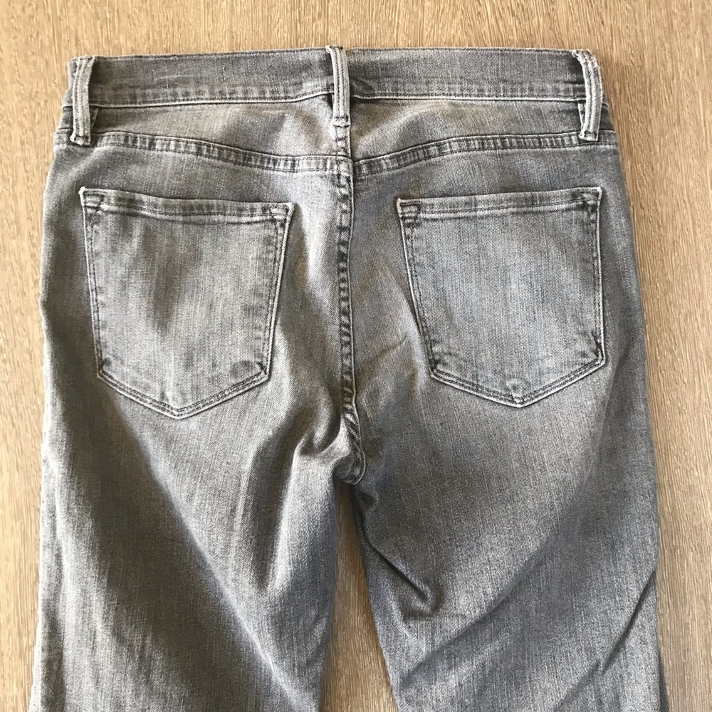 Frame Denim Gray Le Skinny de Jeanne Size 28 - Picture 6 of 6